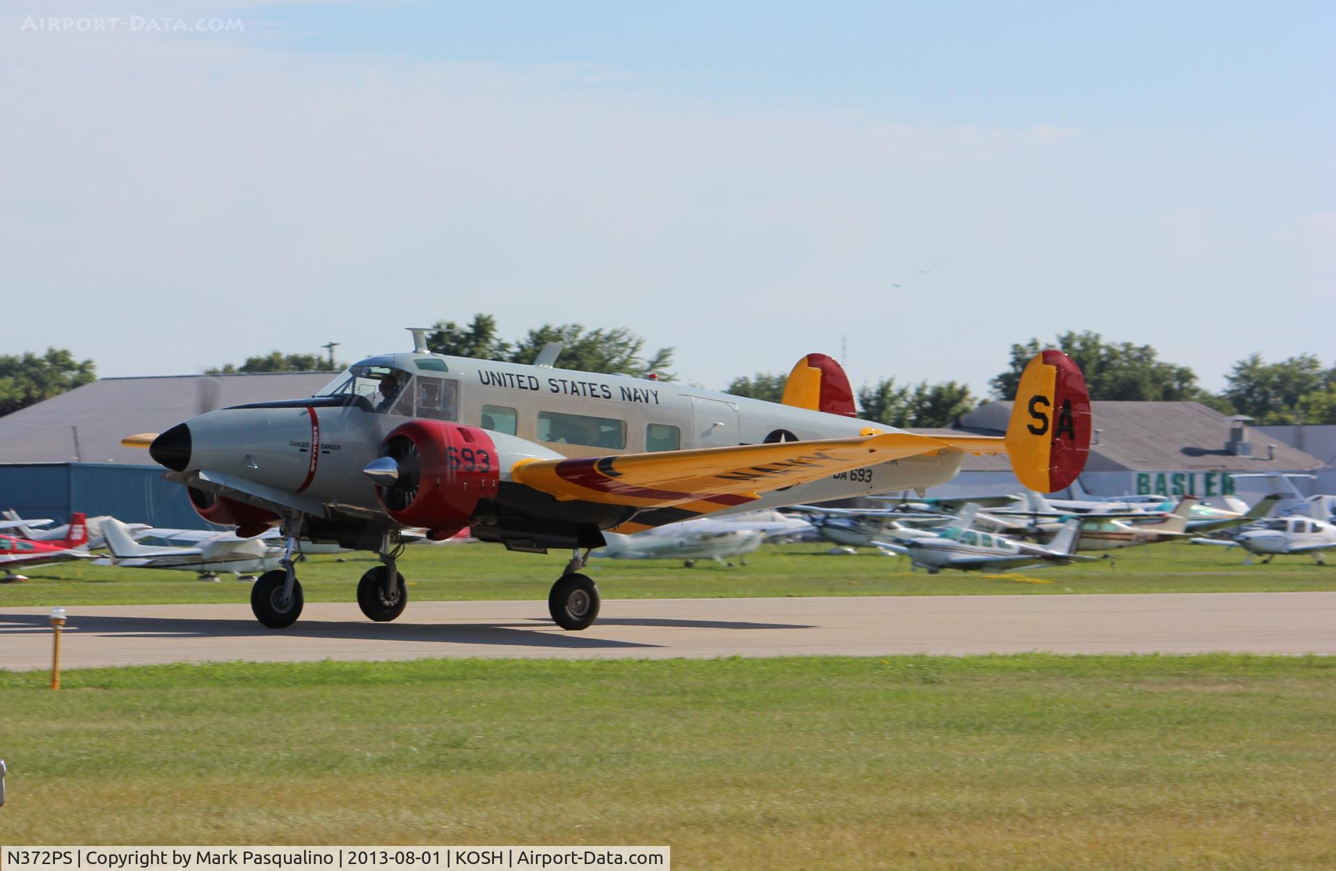 N372PS, 1964 Beech H-18 Tri-Gear C/N BA-693, Beech H18