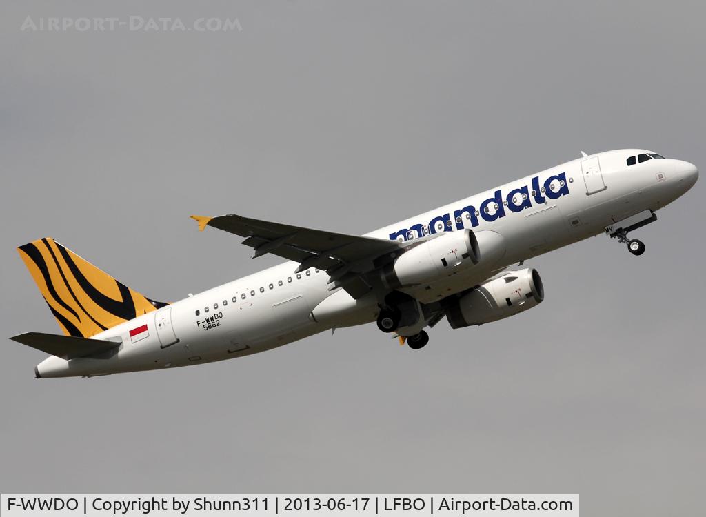 F-WWDO, 2013 Airbus A320-232 C/N 5662, C/n 5662 - To be PK-RMV