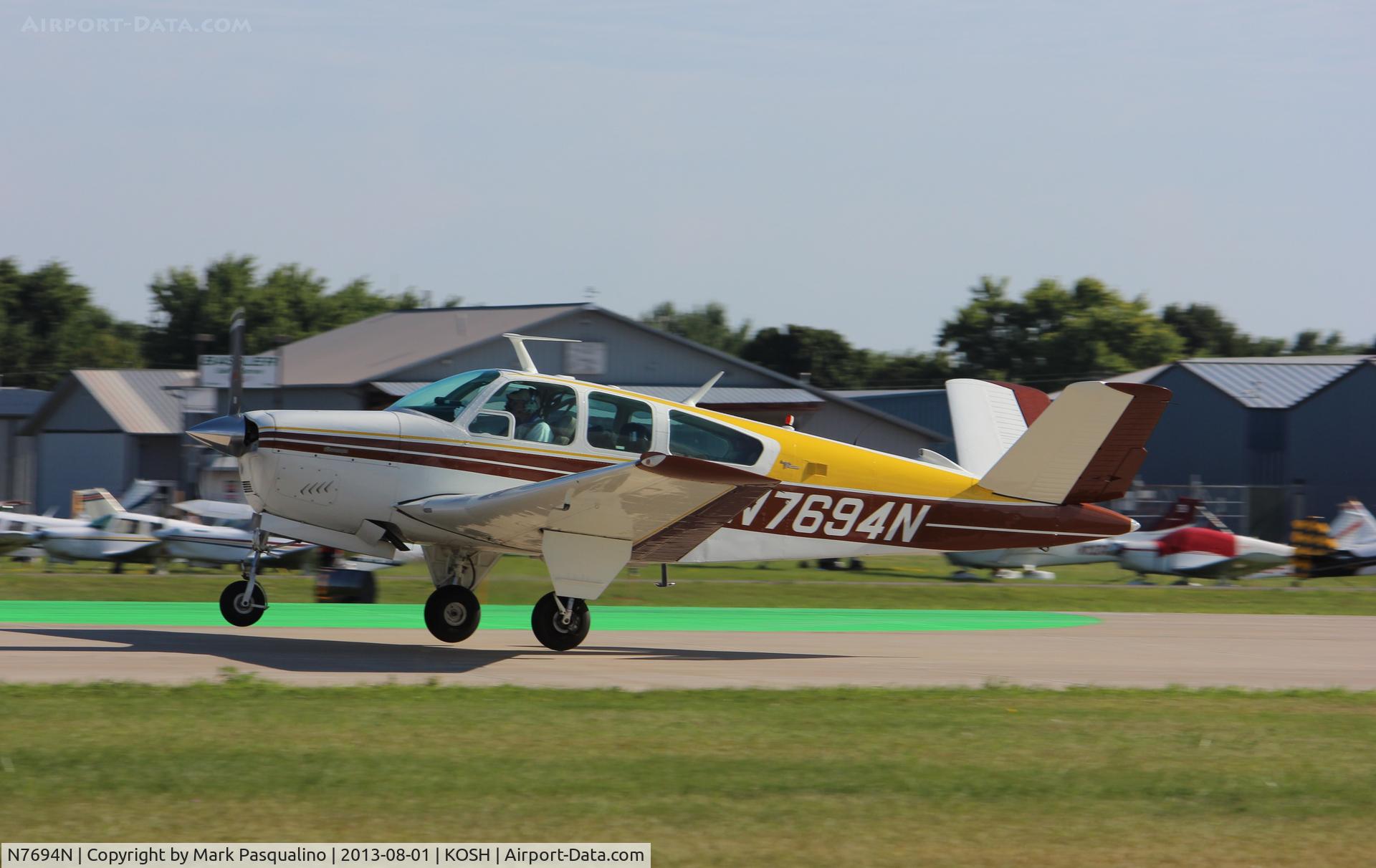 N7694N, 1968 Beech V35A Bonanza C/N D-8869, Beech V35A