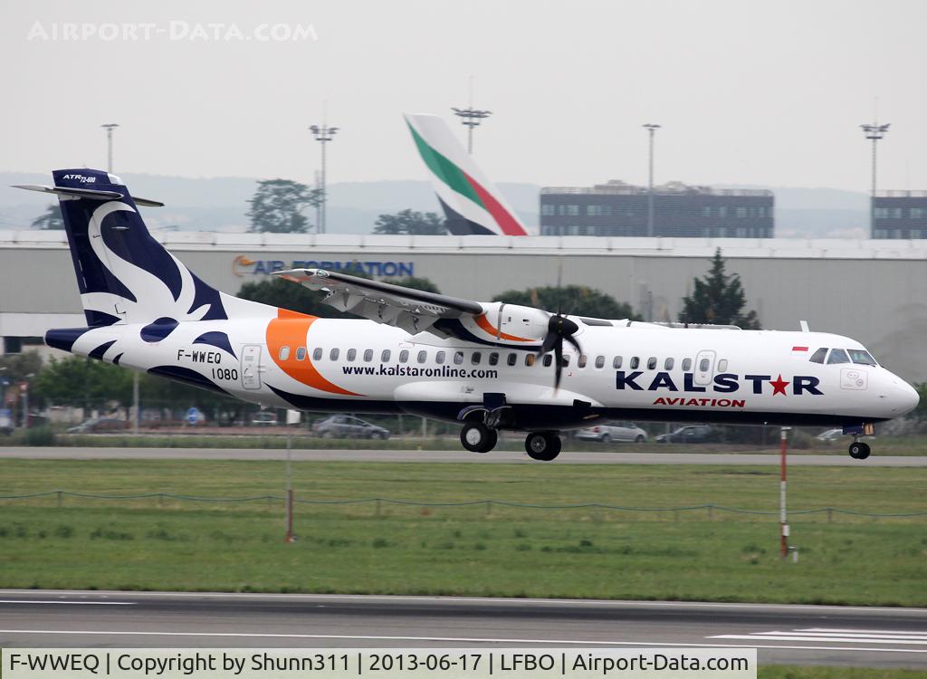 F-WWEQ, 2013 ATR 72-600 C/N 1080, C/n 1080 - To be PK-KSA