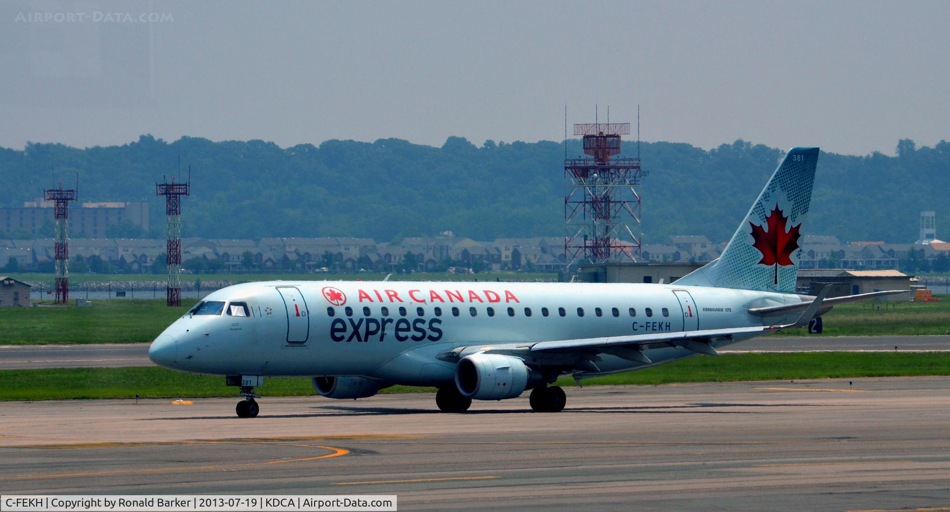 C-FEKH, 2005 Embraer 175SU (ERJ-170-200SU) C/N 17000102, Taxi DCA