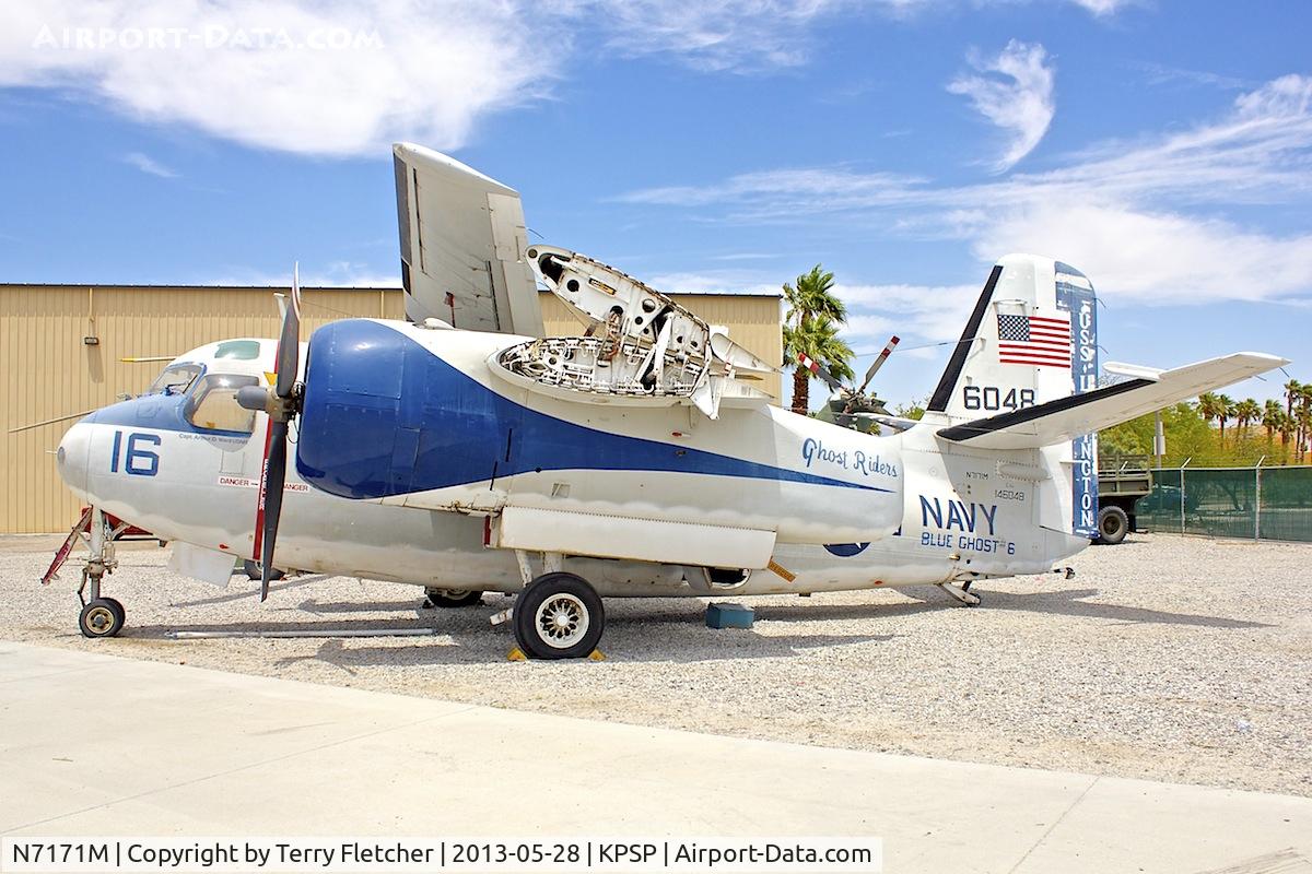 N7171M, Grumman C-1A Trader C/N G-96-78, Displayed at the Palm Springs Air Museum , California