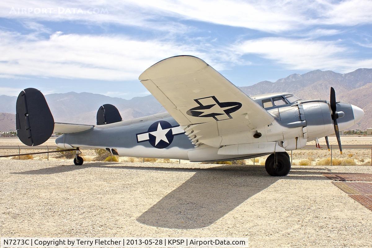 N7273C, 1940 Lockheed PV-2 Harpoon C/N 15-1177, Displayed at the Palm Springs Air Museum , California