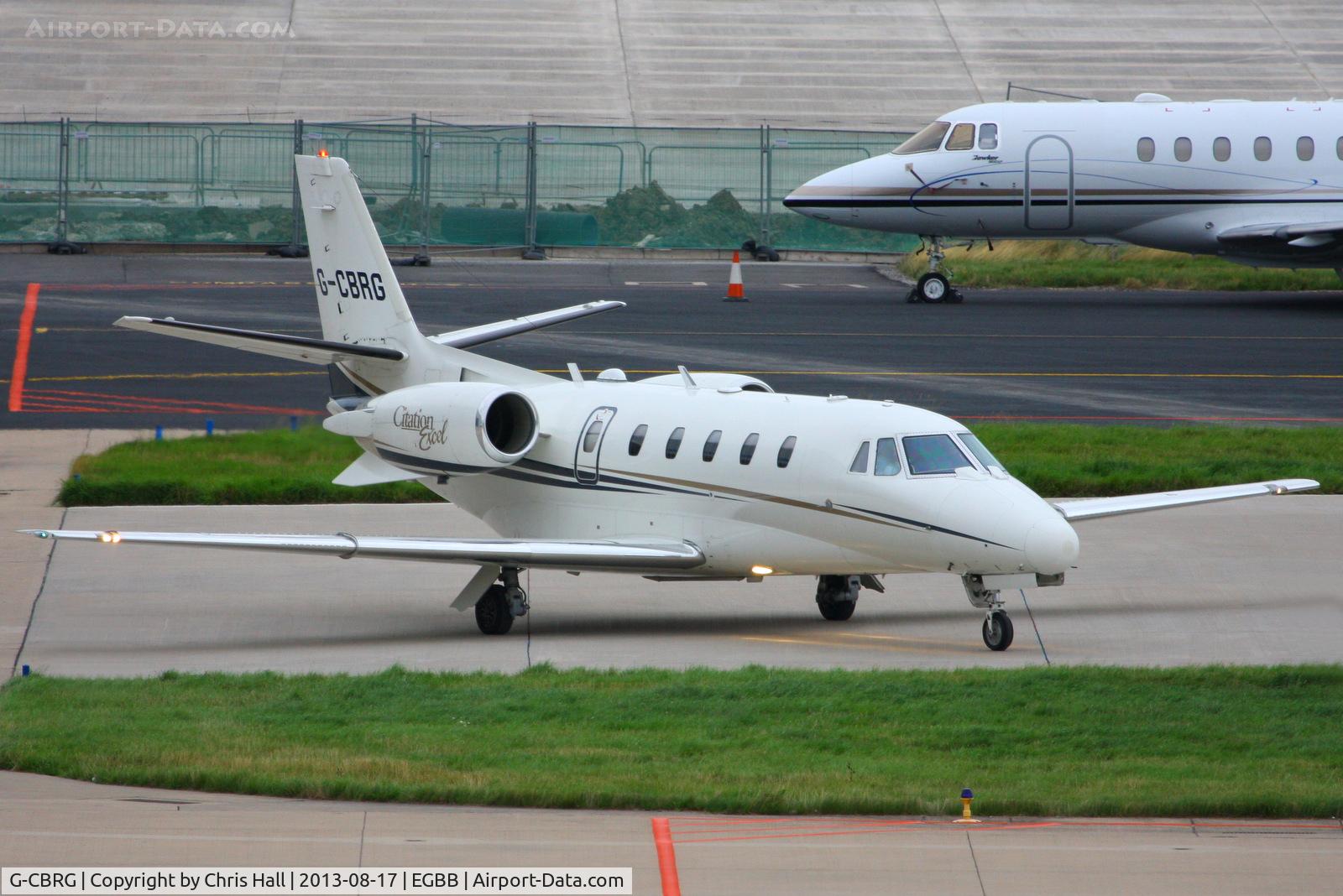 G-CBRG, 2002 Cessna 560 Citation Excel C/N 560-5266, Queensway Aviation Ltd