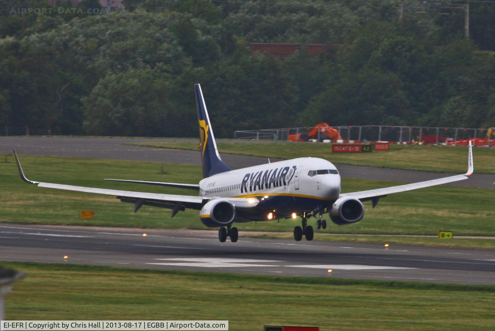 EI-EFR, 2009 Boeing 737-8AS C/N 37541, Ryanair