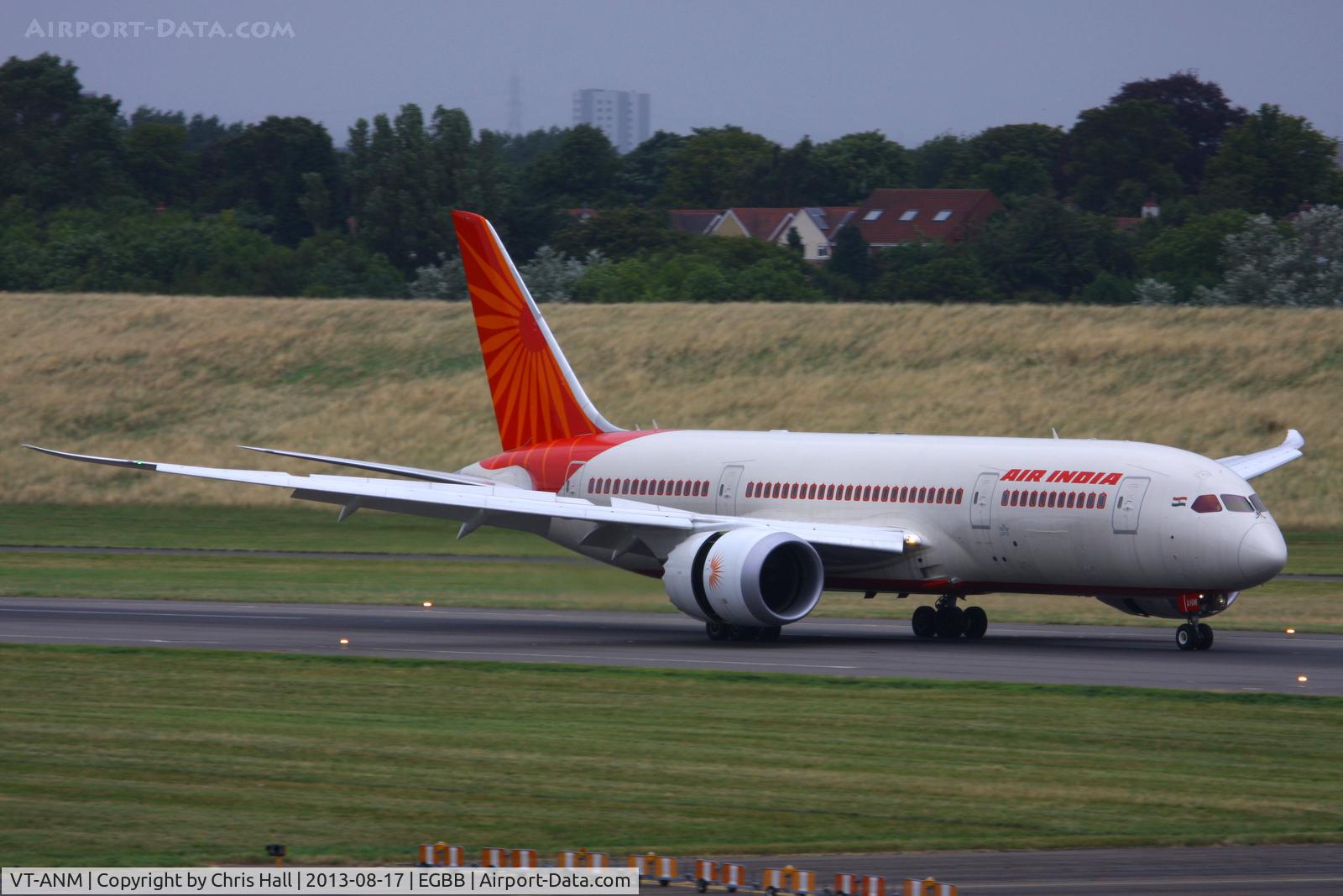 VT-ANM, 2012 Boeing 787-8 Dreamliner C/N 36284, Air India