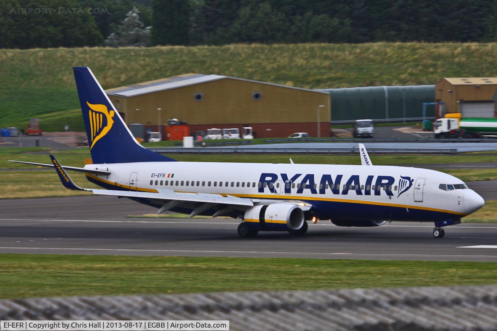 EI-EFR, 2009 Boeing 737-8AS C/N 37541, Ryanair