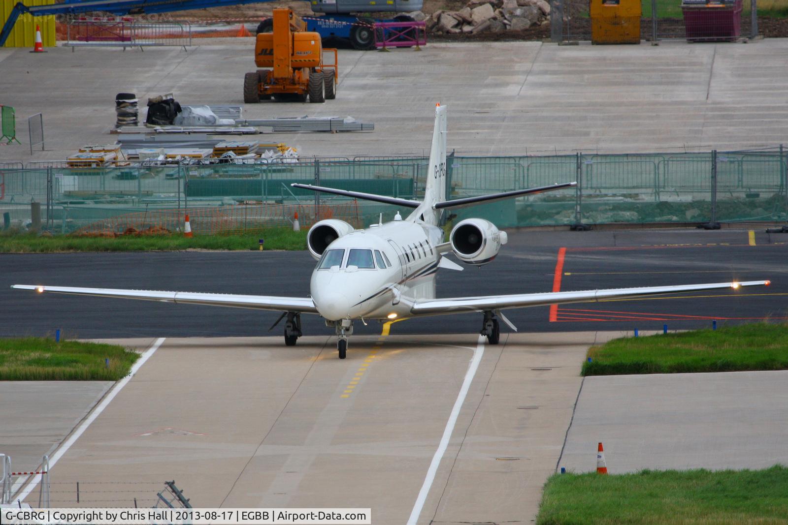 G-CBRG, 2002 Cessna 560 Citation Excel C/N 560-5266, Queensway Aviation Ltd