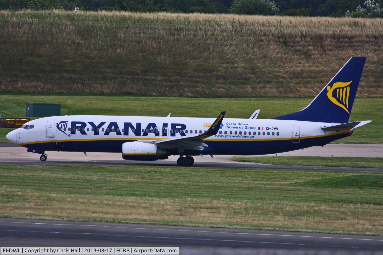 EI-DWL, 2007 Boeing 737-8AS C/N 33618, Ryanair