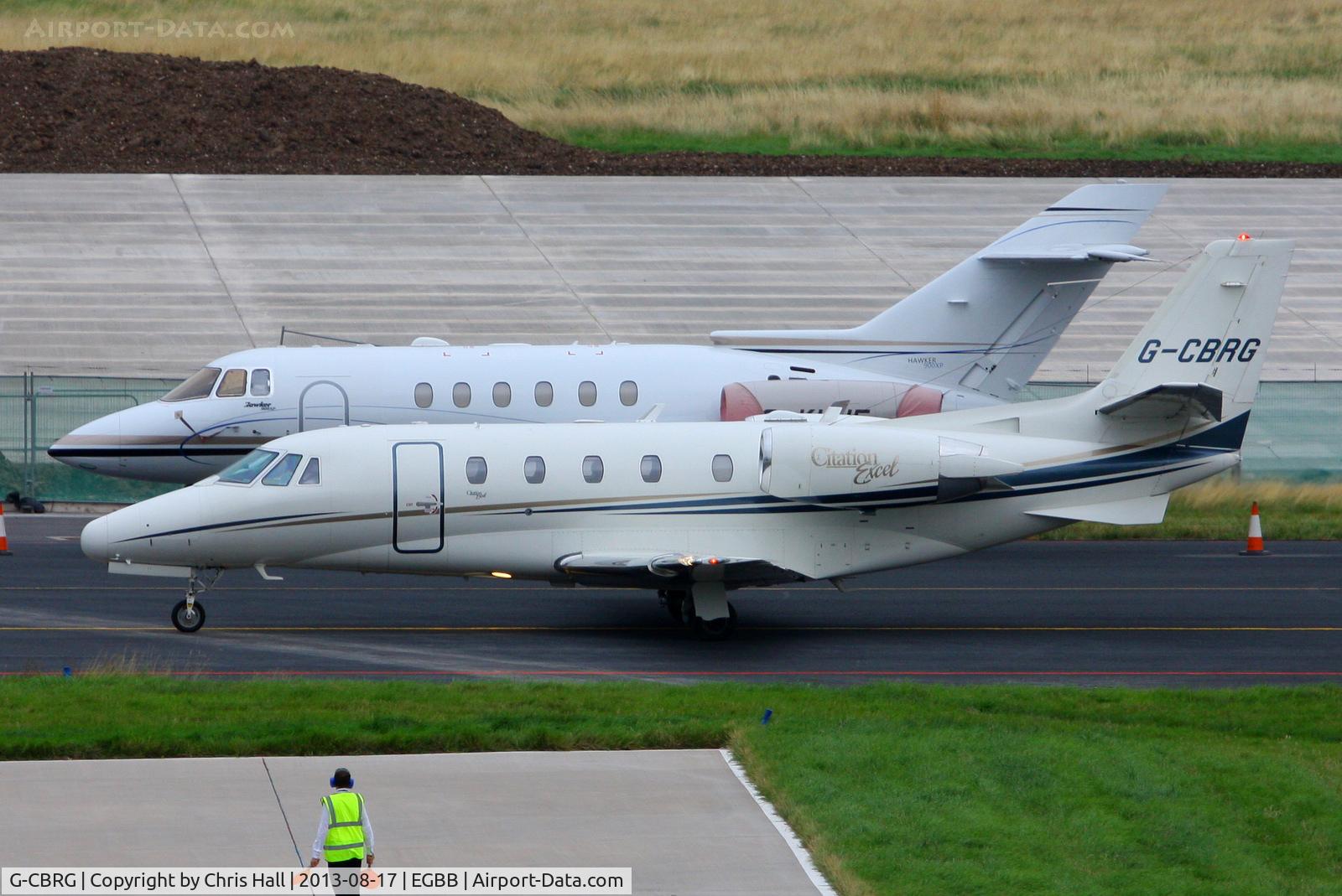 G-CBRG, 2002 Cessna 560 Citation Excel C/N 560-5266, Queensway Aviation Ltd