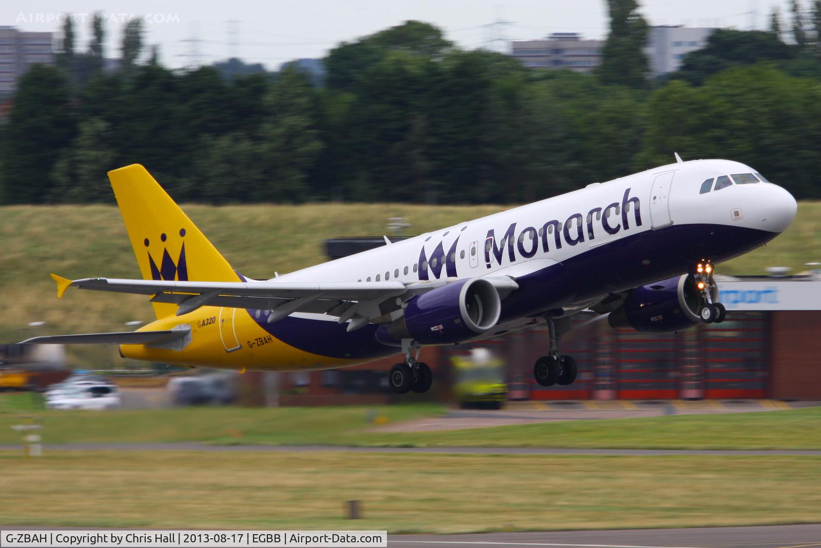 G-ZBAH, 2001 Airbus A320-214 C/N 1413, Monarch