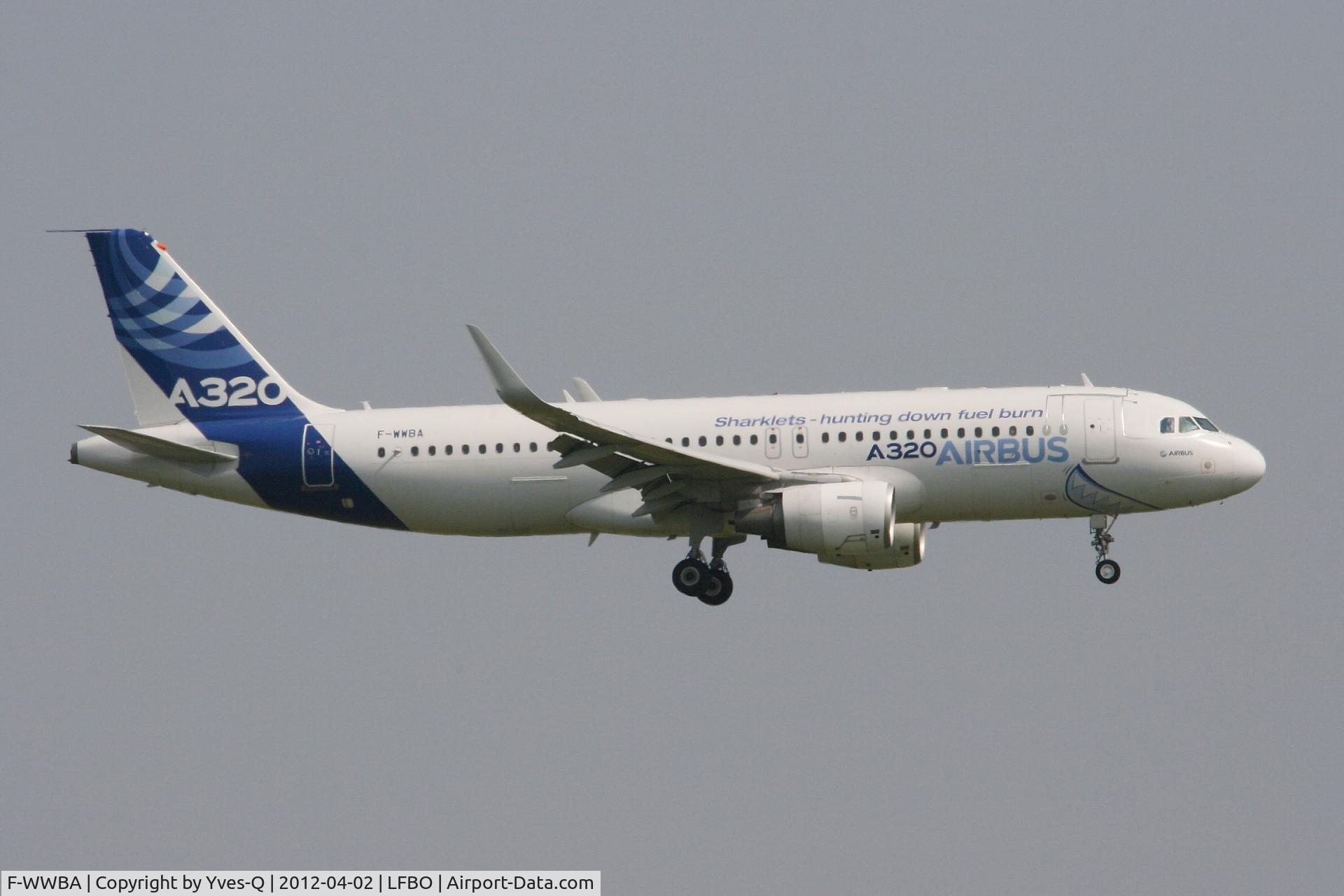 F-WWBA, 1987 Airbus A320-111 C/N 001, Airbus A320-111, Toulouse Blagnac Airport (LFBO-TLS)