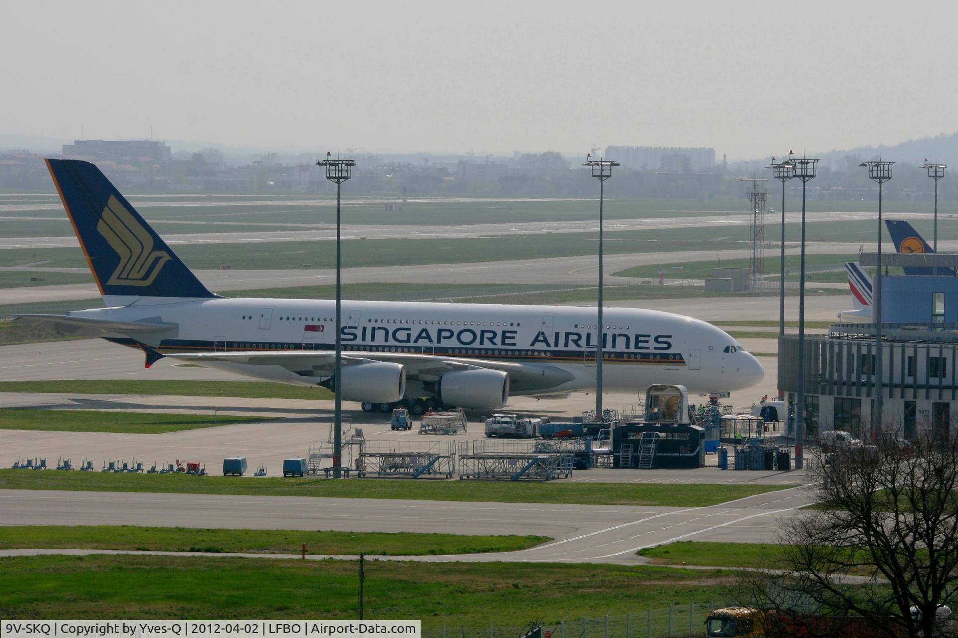 9V-SKQ, 2011 Airbus A380-841 C/N 079, Airbus A380-841, Toulouse Blagnac Airport (LFBO-TLS)