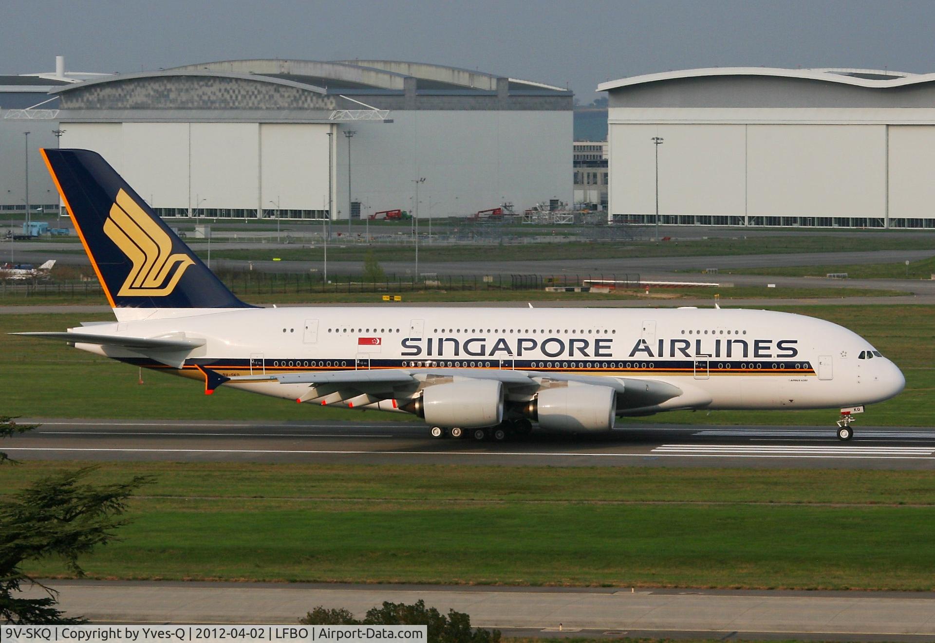 9V-SKQ, 2011 Airbus A380-841 C/N 079, Airbus A380-841, Toulouse Blagnac Airport (LFBO-TLS)