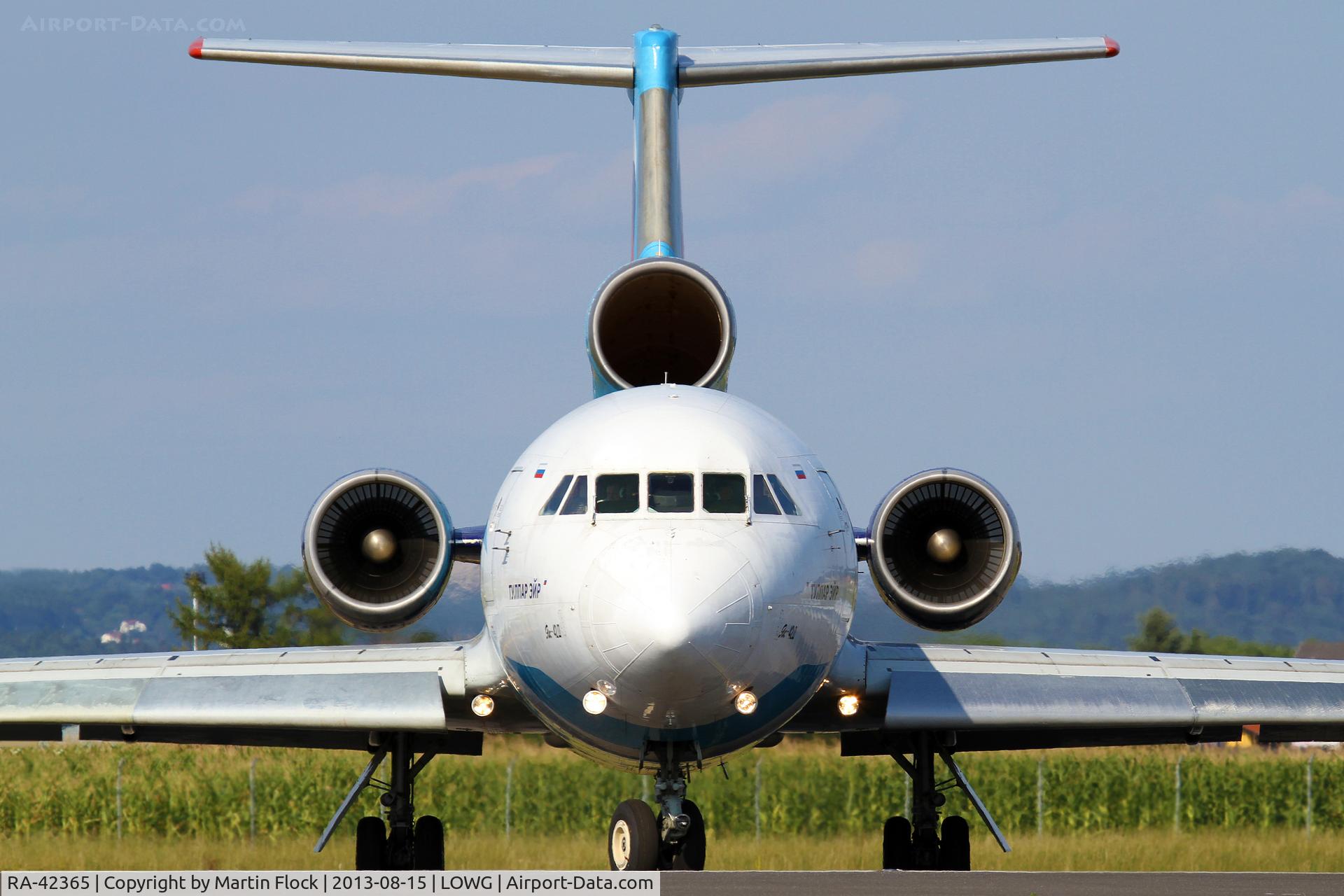 RA-42365, 1989 Yakovlev Yak-42D C/N 4520424811447, .....