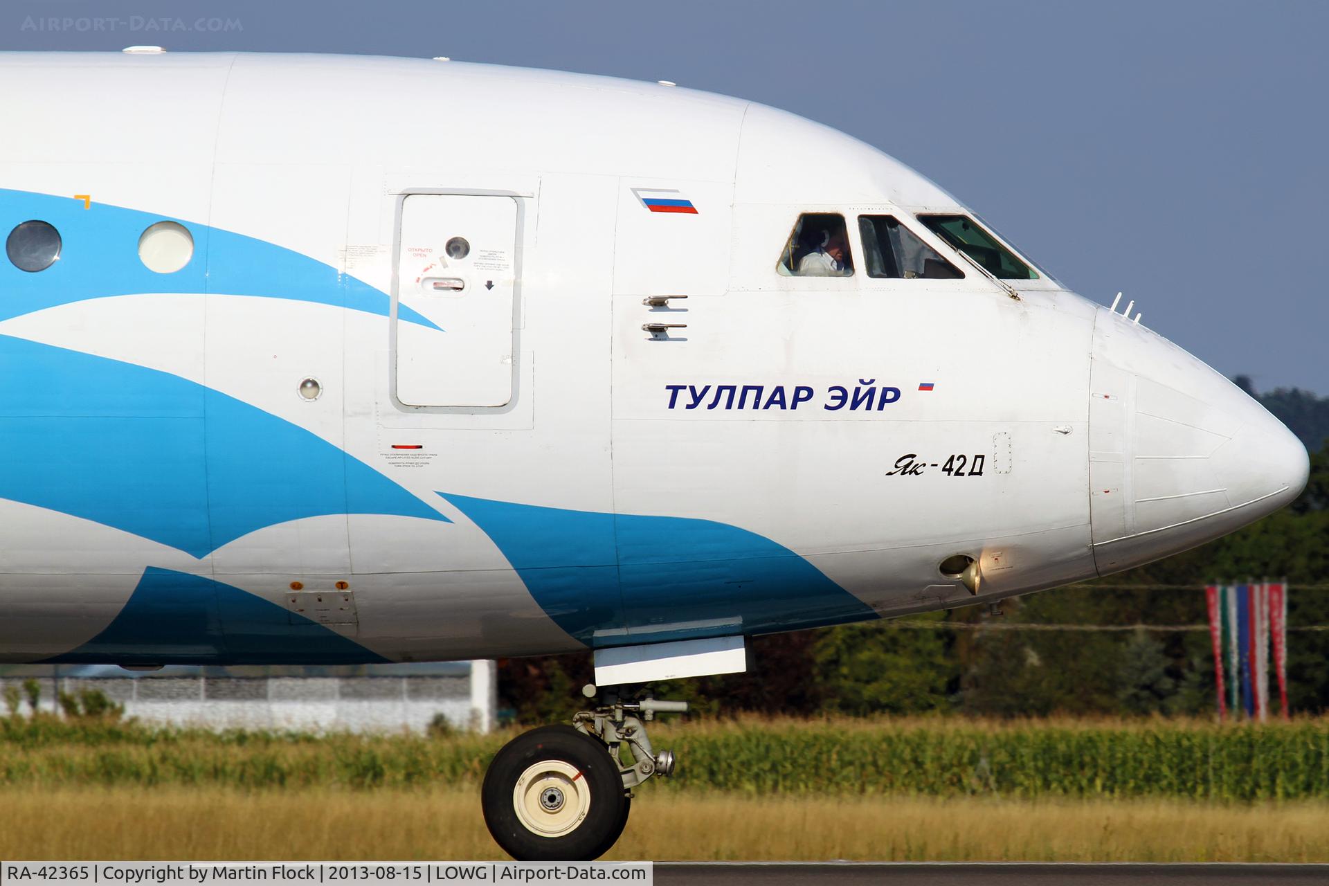 RA-42365, 1989 Yakovlev Yak-42D C/N 4520424811447, .....