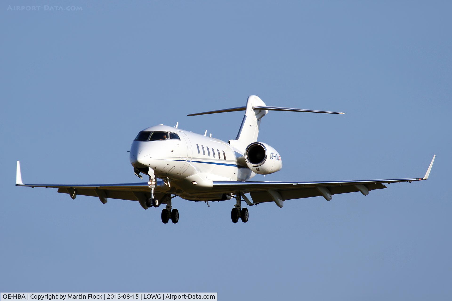 OE-HBA, 2009 Bombardier Challenger 300 (BD-100-1A10) C/N 20317, .....