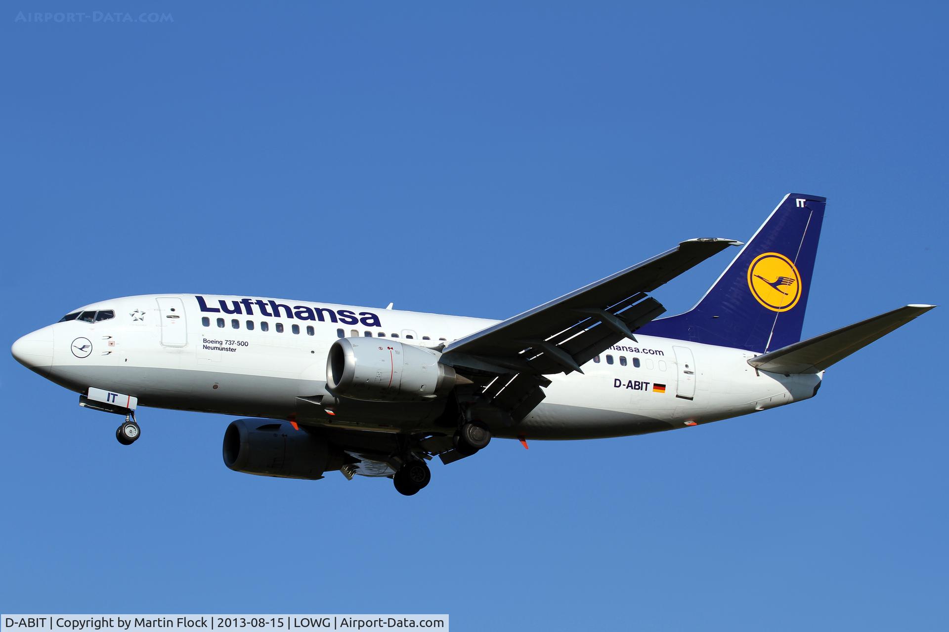 D-ABIT, 1991 Boeing 737-530 C/N 24943, .....