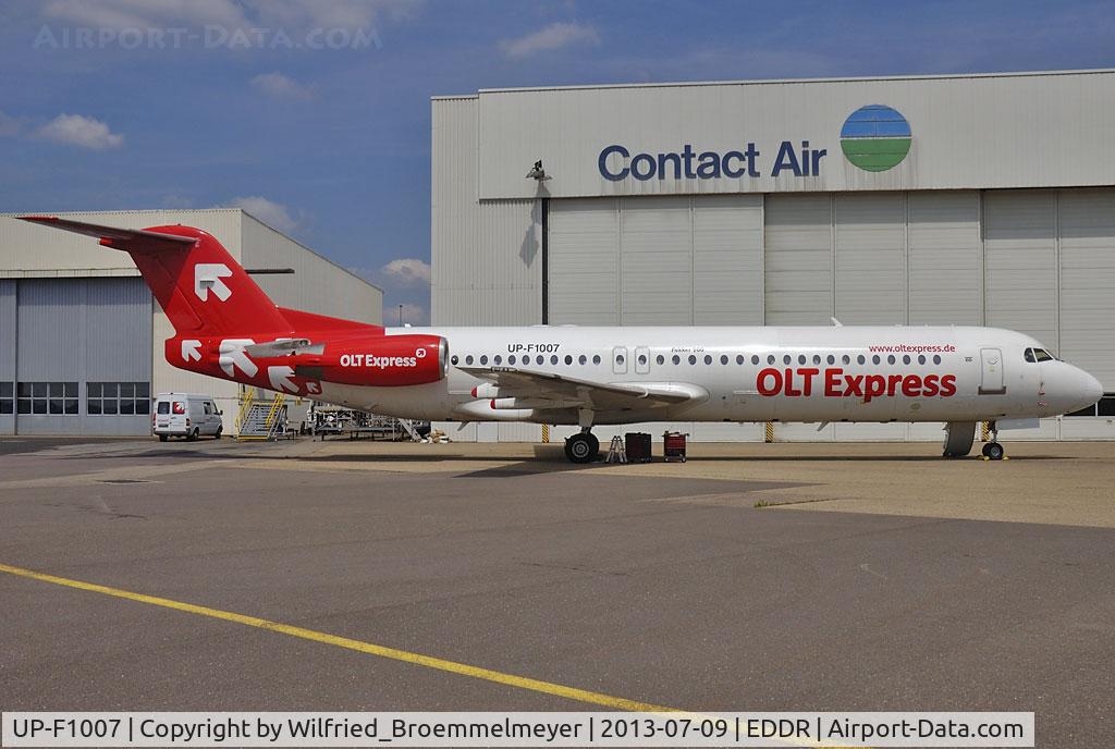 UP-F1007, 1996 Fokker 100 (F-28-0100) C/N 11496, Aircraft was delivered to BEK Aviation.