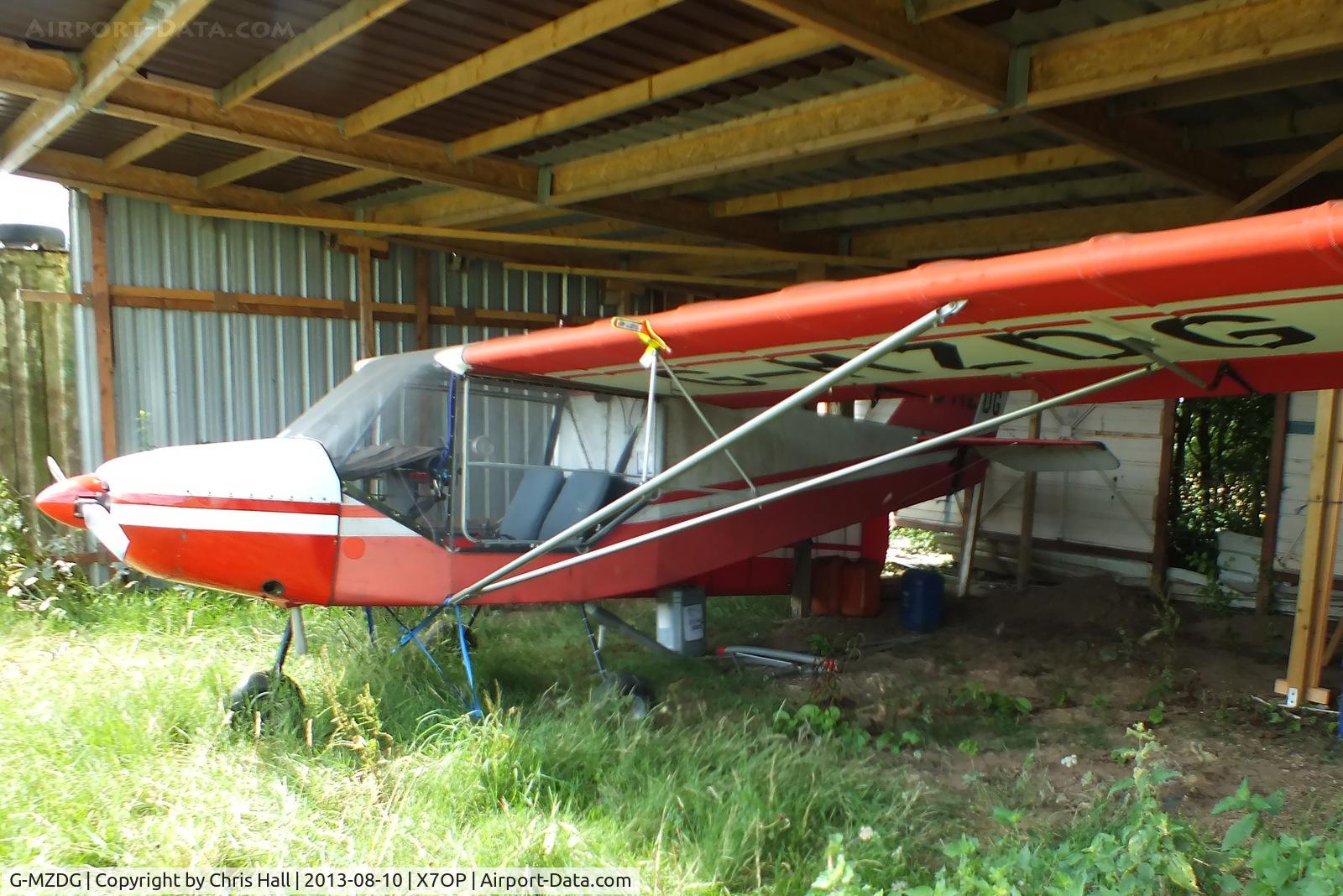 G-MZDG, 1996 Rans S-6ESD XL Coyote II C/N PFA 204-13030, at Old Park Farm, Margam