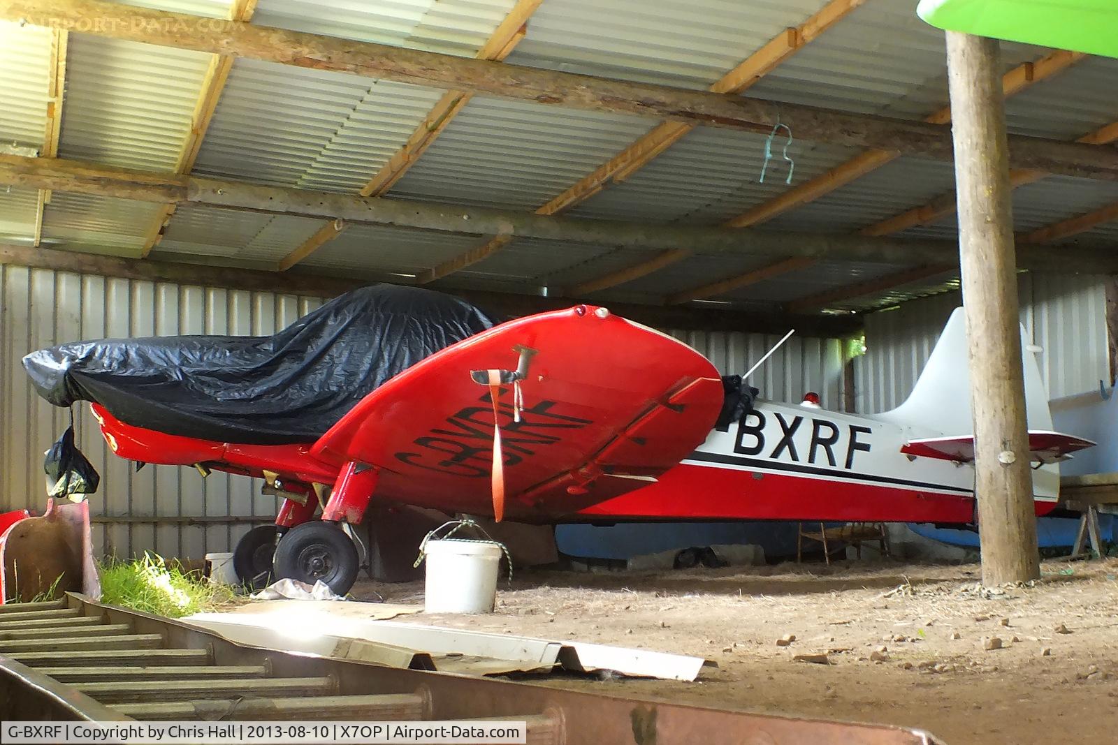 G-BXRF, 1965 Scintex CP-1310 C3 Super Emeraude C/N 935, at Old Park Farm, Margam