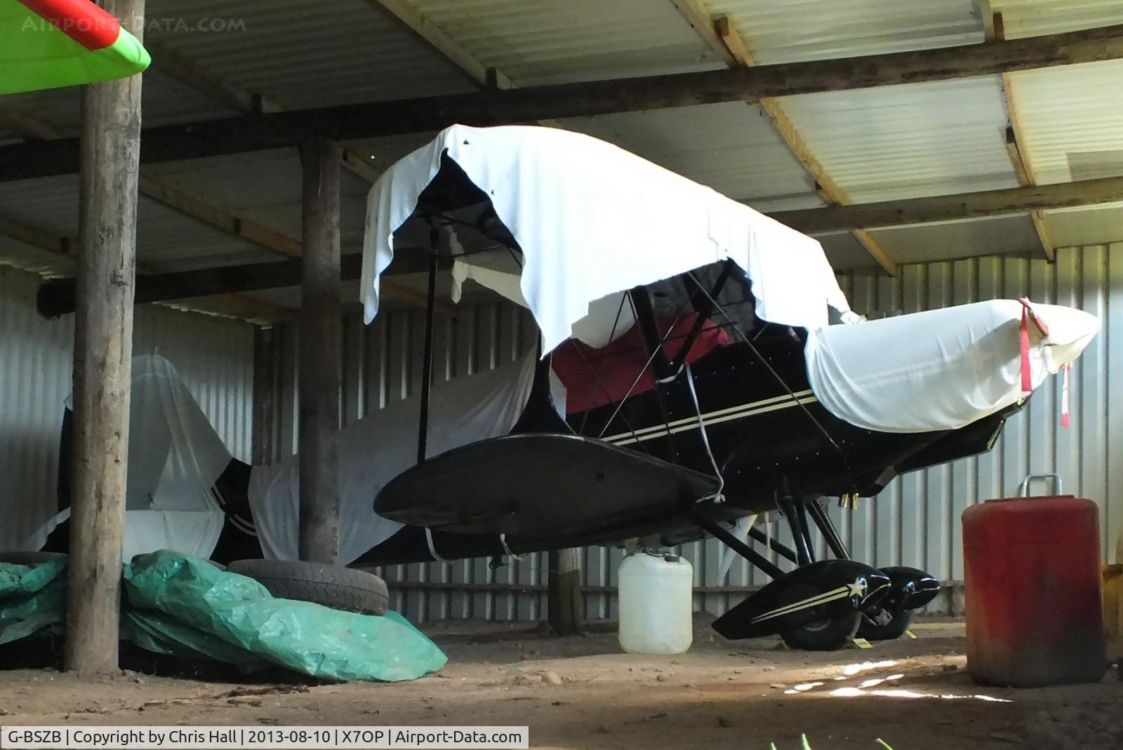 G-BSZB, 1981 Stolp SA-300 Starduster Too C/N 545, at Old Park Farm, Margam