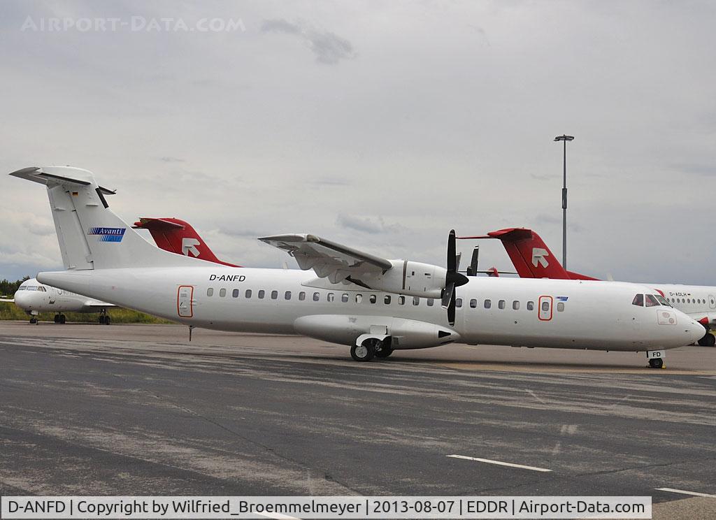 D-ANFD, 1991 ATR 72-202 C/N 246, ex Eurolot, now bought from Avanti Air (Germany)