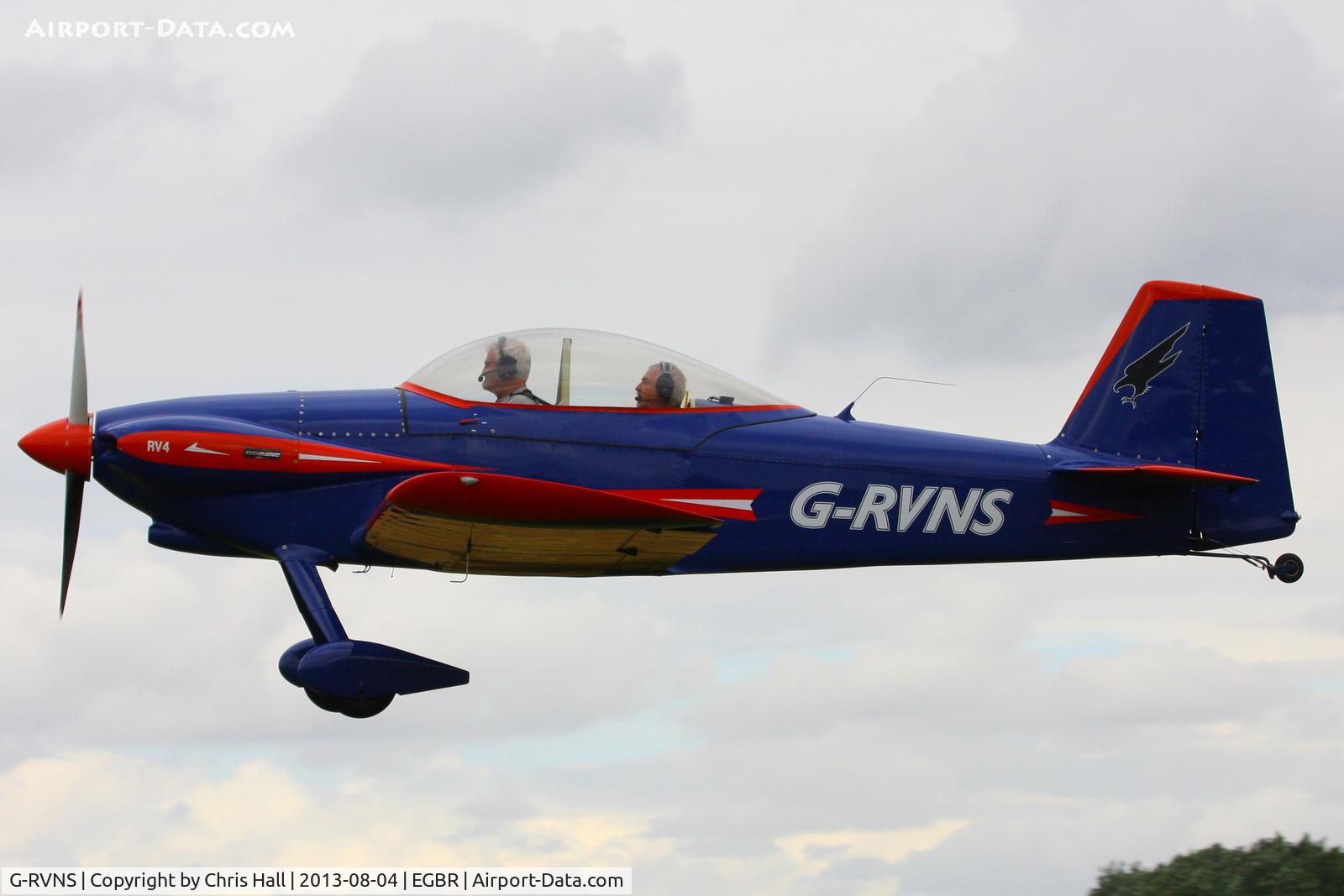G-RVNS, 2003 Vans RV-4 C/N PFA 181-12443, at Breighton's Summer Fly-in