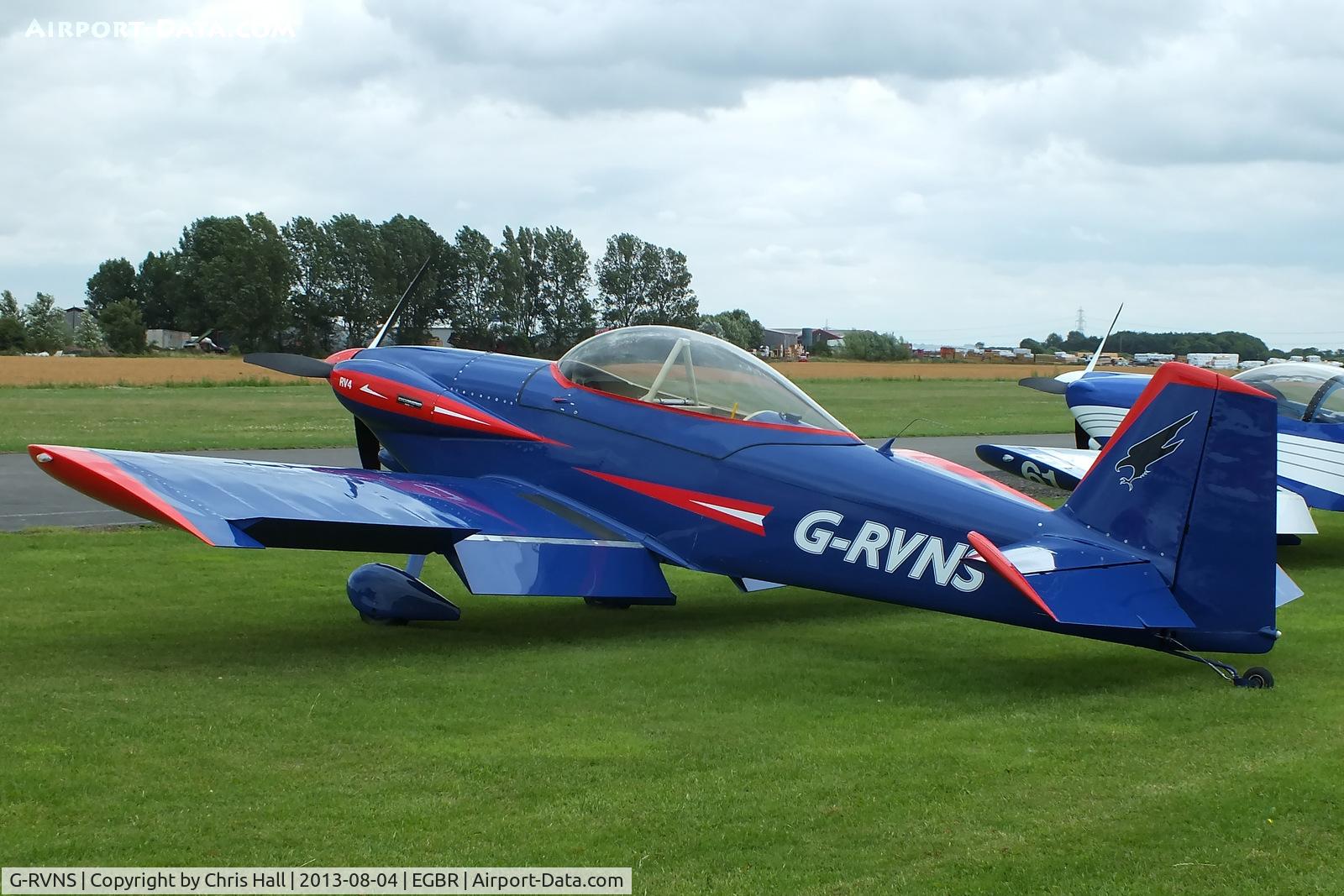 G-RVNS, 2003 Vans RV-4 C/N PFA 181-12443, at Breighton's Summer Fly-in