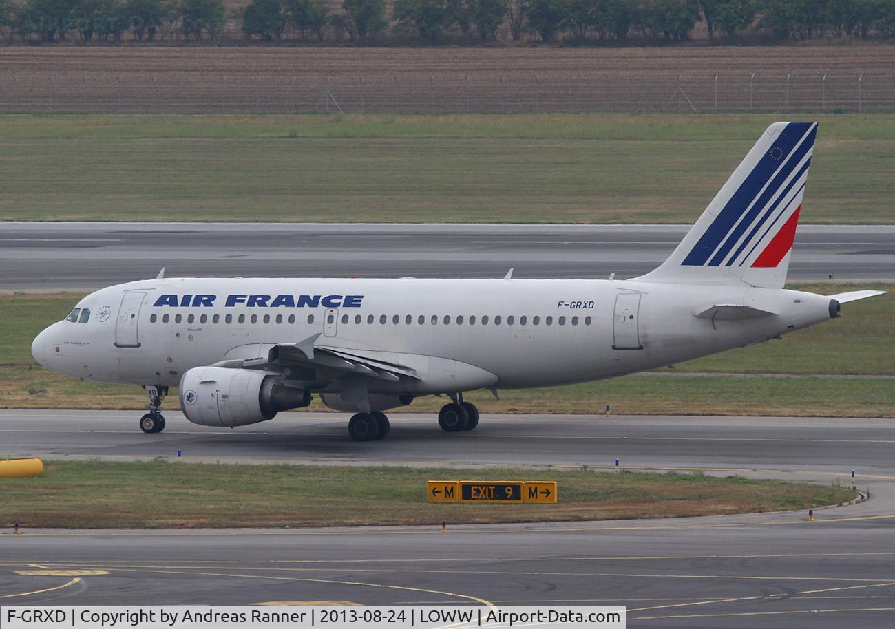 F-GRXD, 2002 Airbus A319-111 C/N 1699, Air France Airbus A319