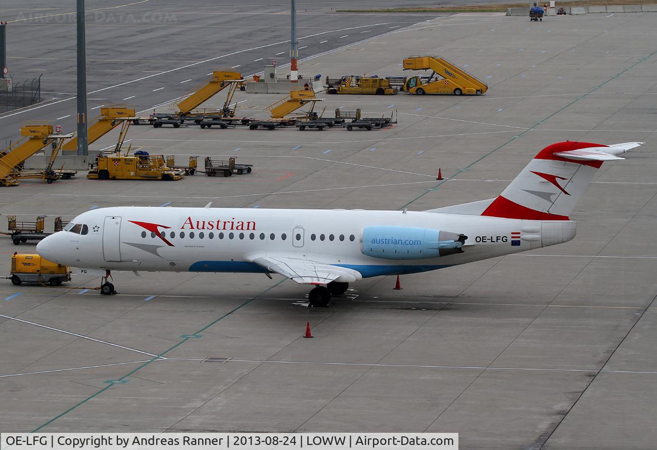 OE-LFG, 1995 Fokker 70 (F-28-0070) C/N 11549, Austrian Airlines Fokker 70