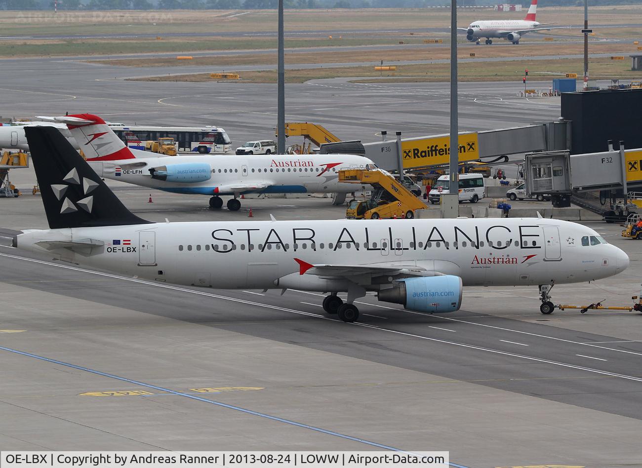 OE-LBX, 2002 Airbus A320-214 C/N 1735, Austrian Airlines A320