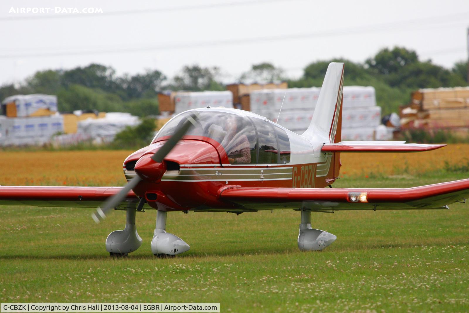 G-CBZK, 2002 Robin DR-400-180 Regent Regent C/N 2543, at Breighton's Summer Fly-in