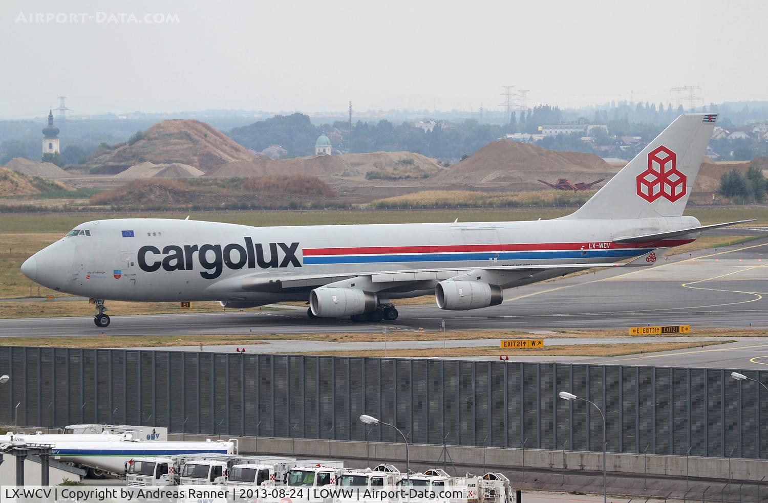 LX-WCV, 2007 Boeing 747-4R7F C/N 35804, Cargolux Boeing 747