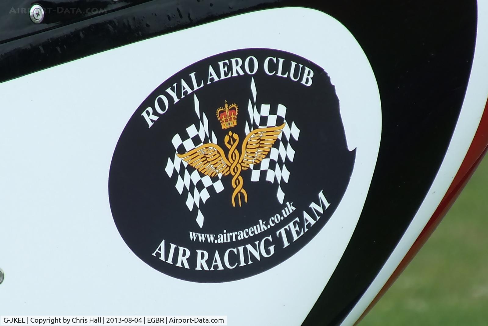 G-JKEL, 2010 Vans RV-7 C/N PFA 323-14170, Royal Aero Club Air Racing Team