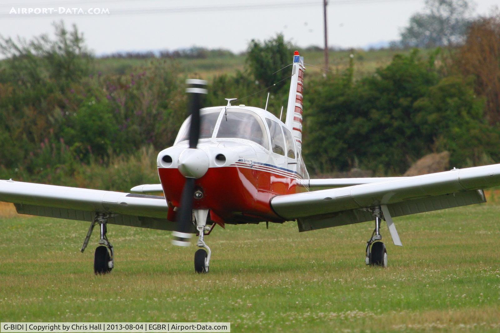 G-BIDI, 1978 Piper PA-28R-201 Cherokee Arrow III C/N 28R-7837135, at Breighton's Summer Fly-in