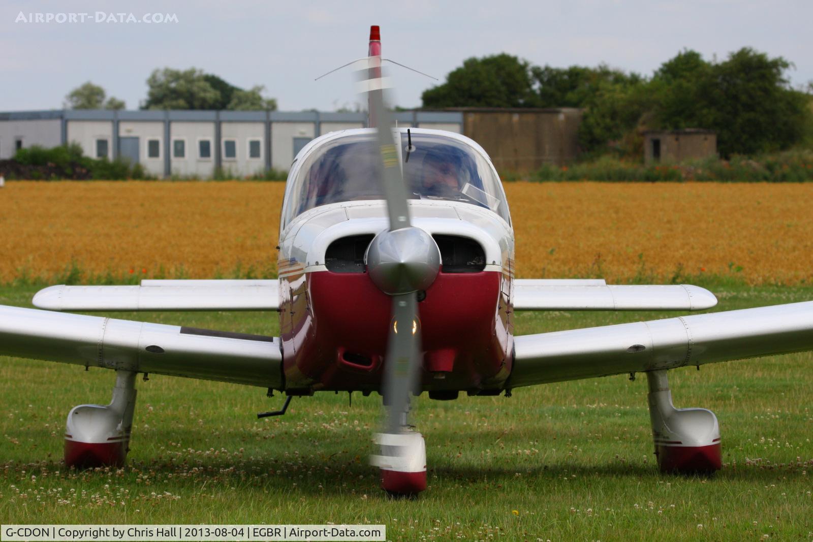 G-CDON, 1982 Piper PA-28-161 Cherokee Warrior II C/N 28-8216185, at Breighton's Summer Fly-in