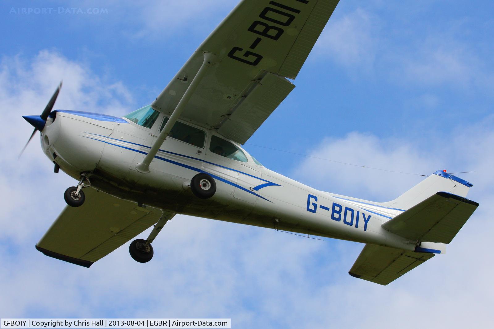 G-BOIY, 1976 Cessna 172N C/N 172-67738, at Breighton's Summer Fly-in