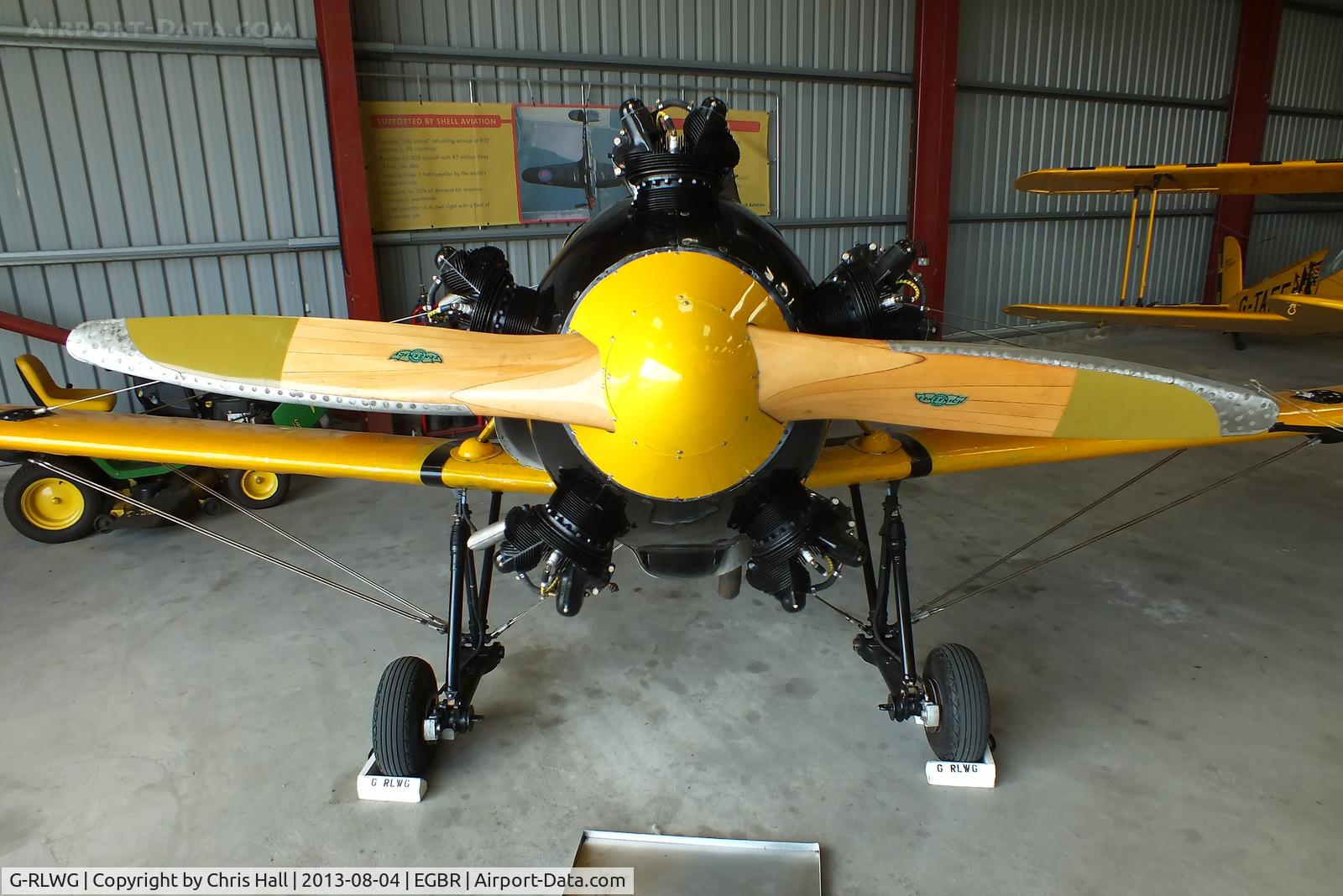 G-RLWG, 1942 Ryan PT-22 Recruit (ST3KR) C/N 1716, Menasco C4 125 hp radial engine