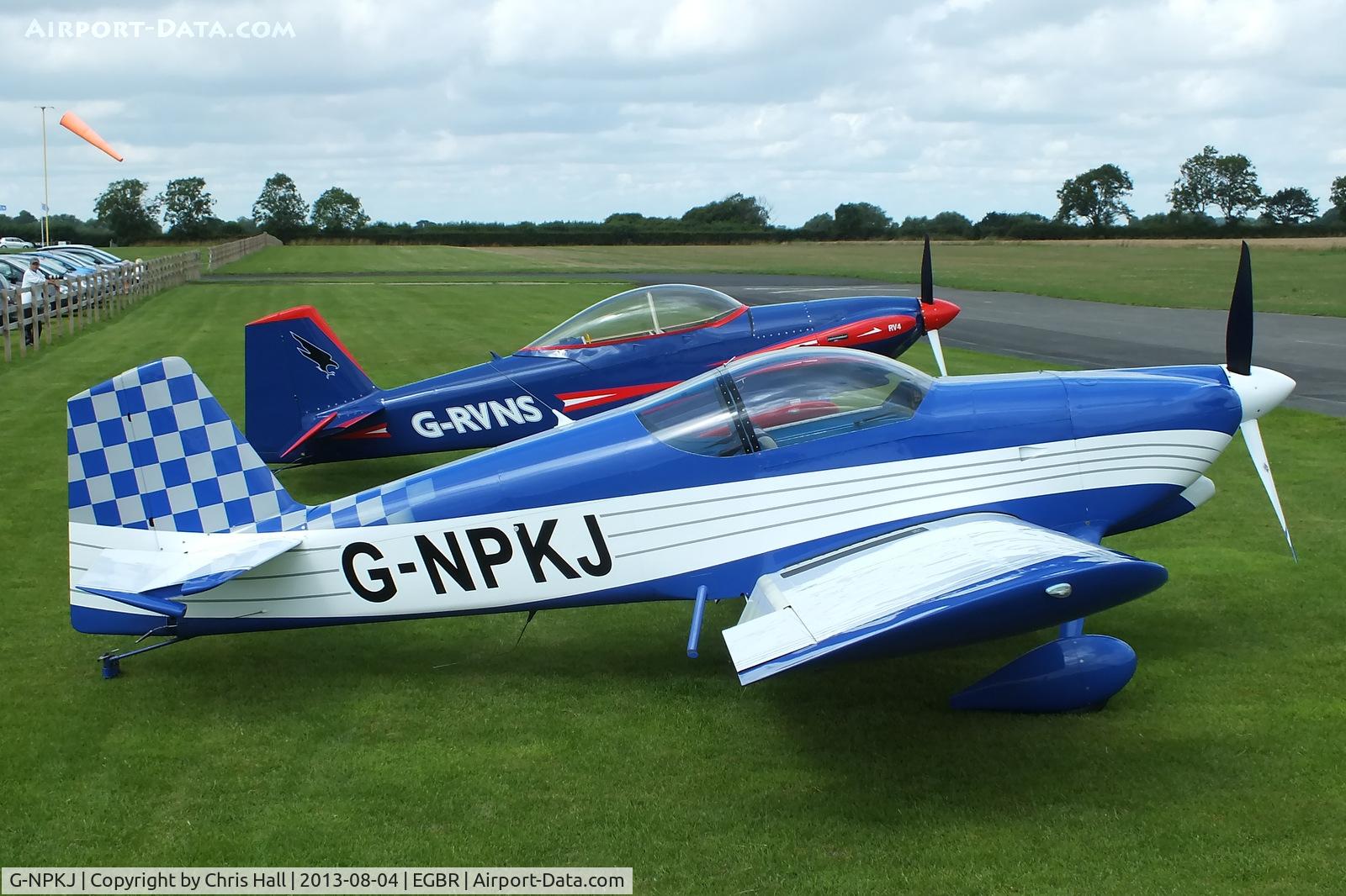 G-NPKJ, 1998 Vans RV-6 C/N PFA 181-13138, at Breighton's Summer Fly-in