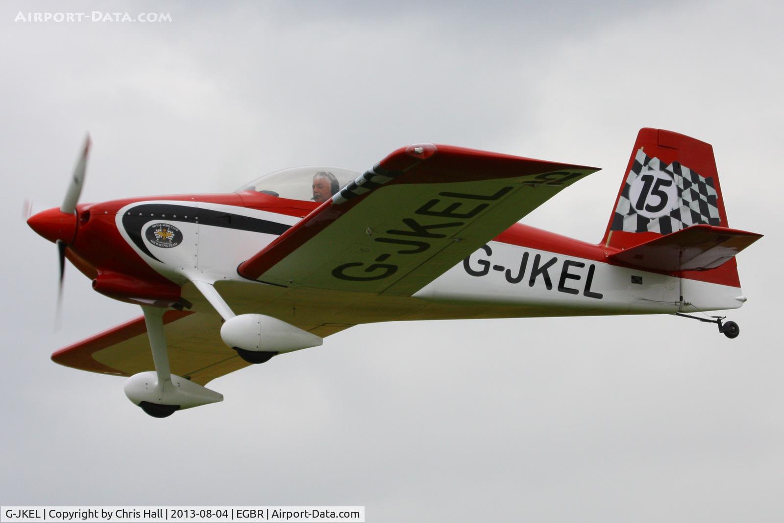 G-JKEL, 2010 Vans RV-7 C/N PFA 323-14170, at Breighton's Summer Fly-in