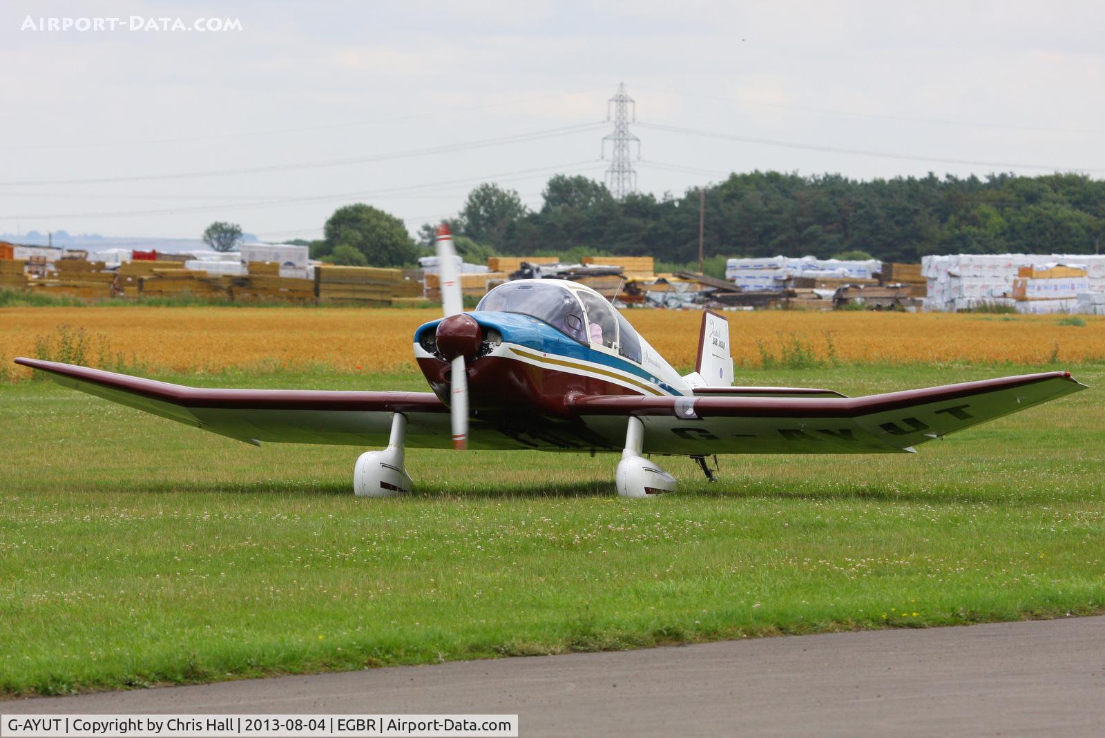 G-AYUT, 1964 SAN Jodel DR-1050 Ambassadeur C/N 479, at Breighton's Summer Fly-in