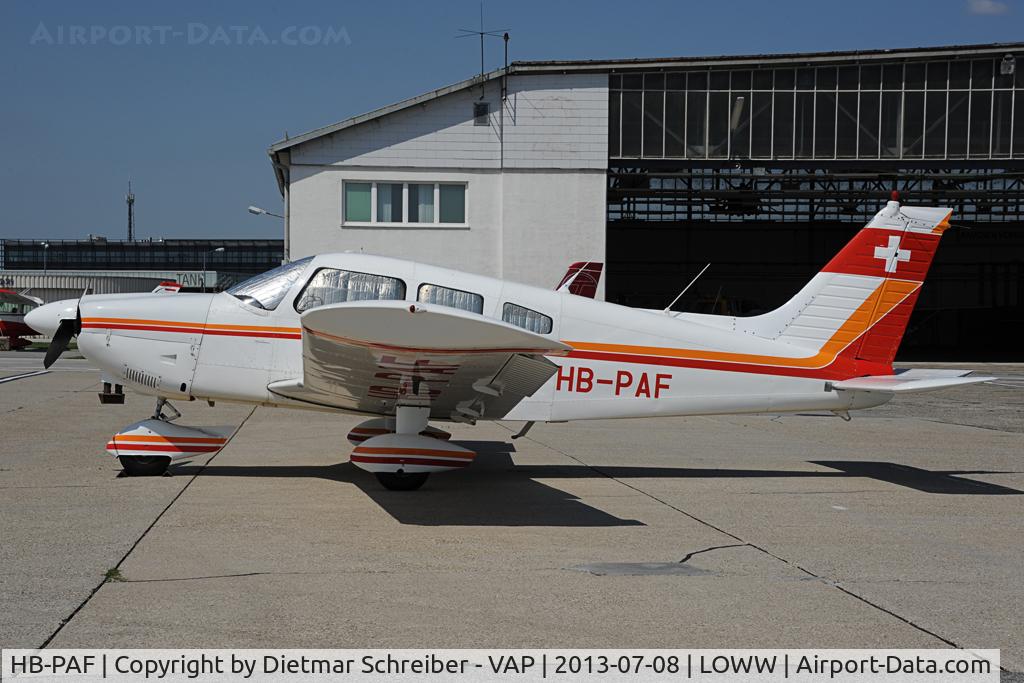 HB-PAF, 1975 Piper PA-28-180 Cherokee B C/N 28-7505200, Piper 28