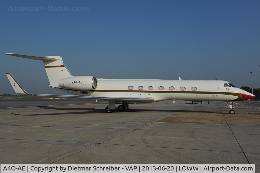 A4O-AE, 2011 Gulfstream Aerospace GV-SP (G550) C/N 5325, Oman Government Gulfstream 550