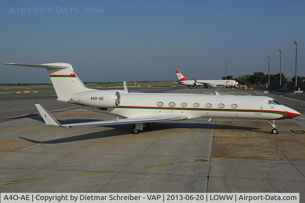 A4O-AE, 2011 Gulfstream Aerospace GV-SP (G550) C/N 5325, Oman Government Gulfstream 550