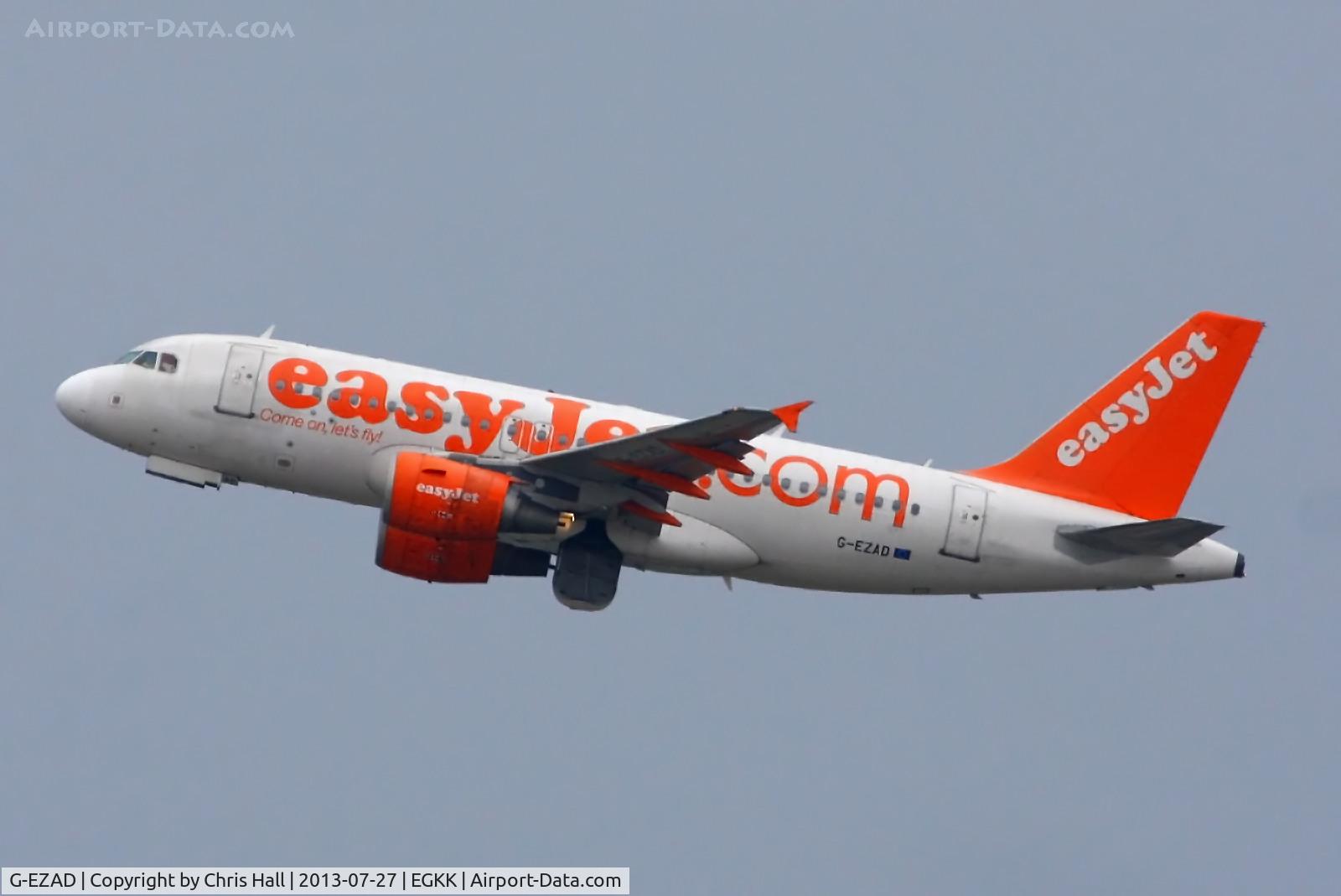 G-EZAD, 2006 Airbus A319-111 C/N 2702, easyJet
