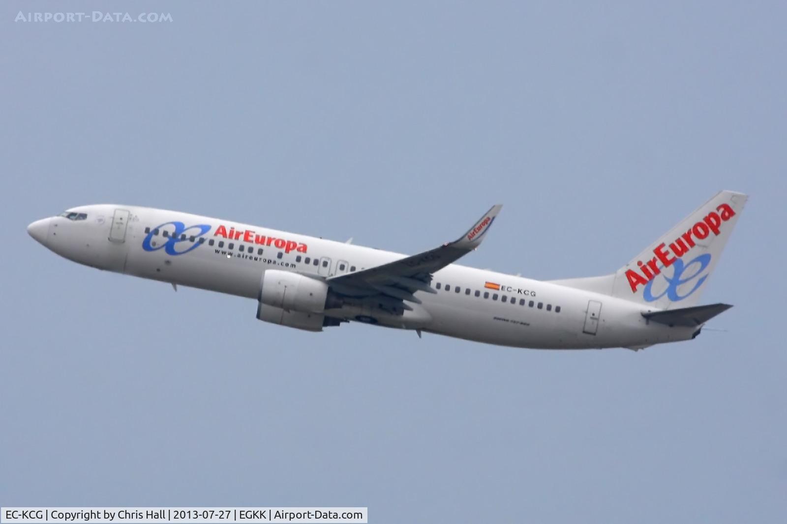 EC-KCG, 2007 Boeing 737-85P C/N 33981, Air Europa