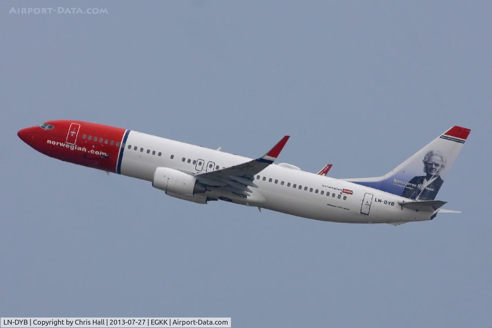 LN-DYB, 2009 Boeing 737-8JP C/N 39163, Norwegian Air Shuttle
