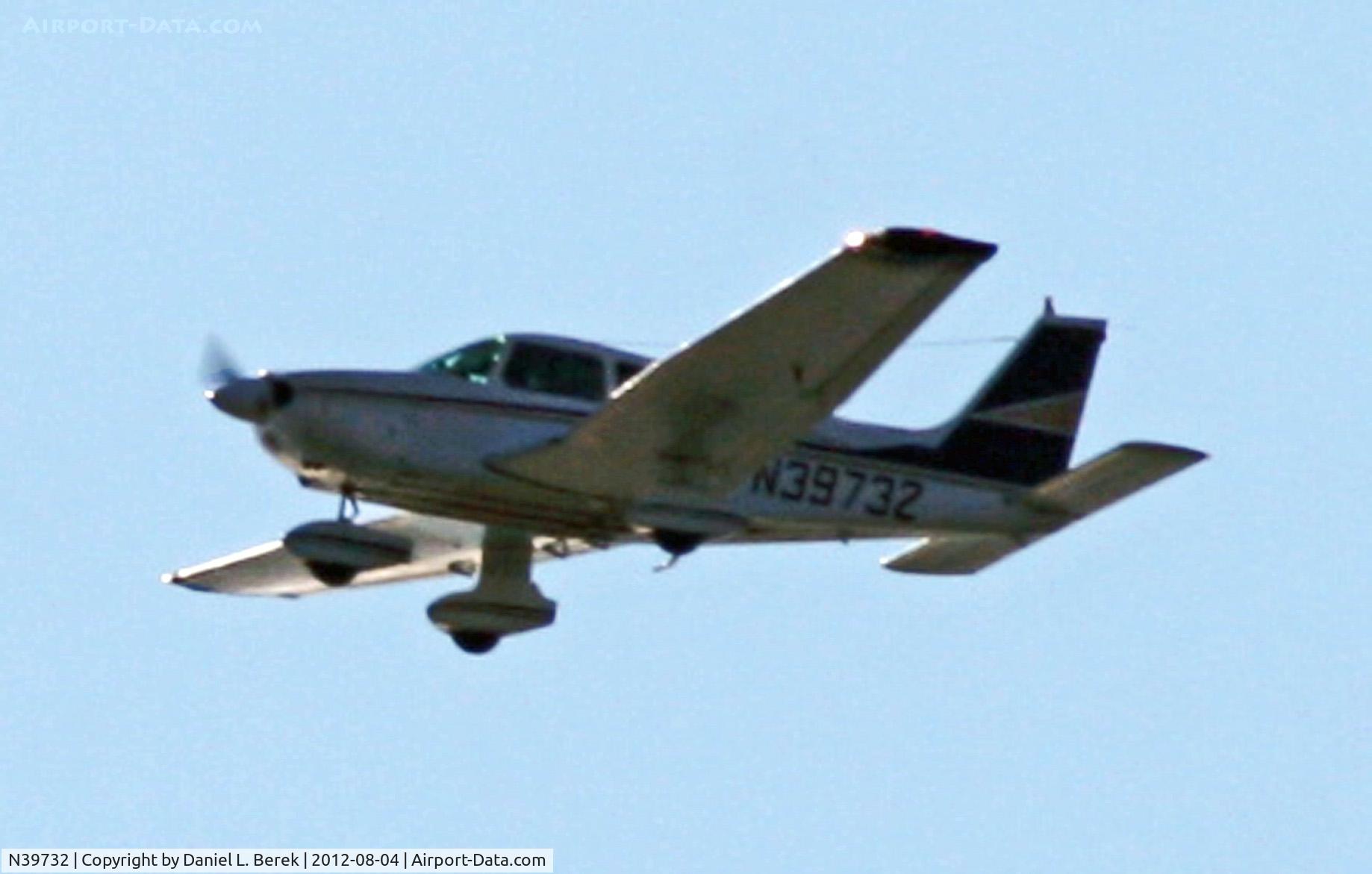 N39732, 1978 Piper PA-28-181 C/N 28-7990013, This aircraft received a new paint job, as seen in this 2012 shot.