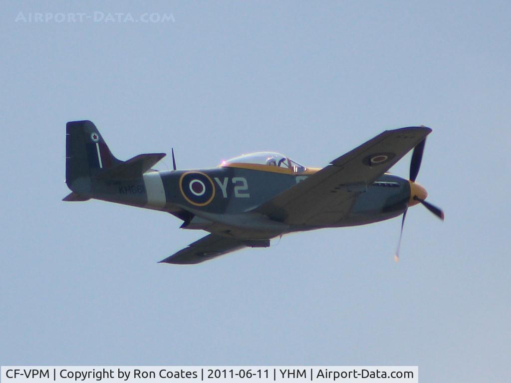 CF-VPM, 1944 North American P-51D Mustang C/N 122-39922, 1945 North American 51D Mustang at the 2011 Hamilton Ontario Airshow